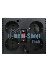 Стабилизатор напряжения Powercom TCA-1200 600Вт 1200ВА черный