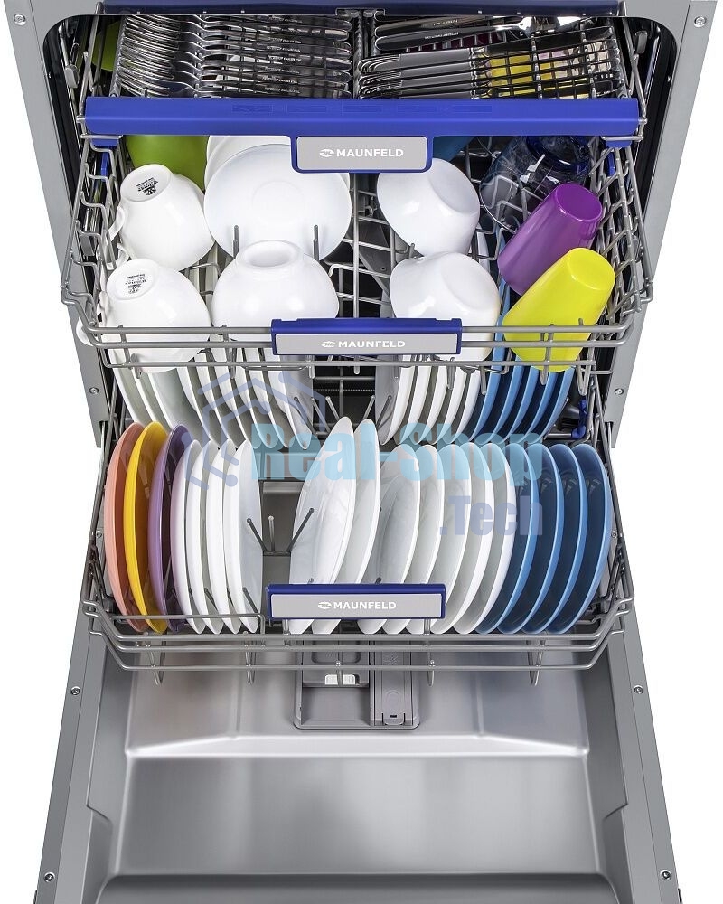 Встраиваемая посудомоечная машина Maunfeld MLP-12PRO, серебристый, 59.8 см, 14 компл., 47 дБ, класс A+++