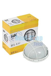 Светильник Iek LNPP0-1102-1-100-K01 НПП1102 белый/круг с реш. 100Вт IP54 ИЭК