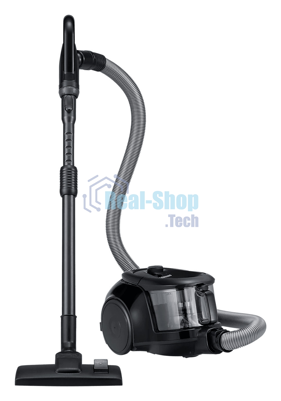 Пылесос Samsung VC18M21D0VG/EV титан, 380/1800 Вт, уборка сухая, пылесборник контейнер 1.5 л