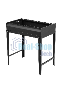 Мангал сварной, 605х375х138/640 мм, сталь 2 мм, Camping Palisad