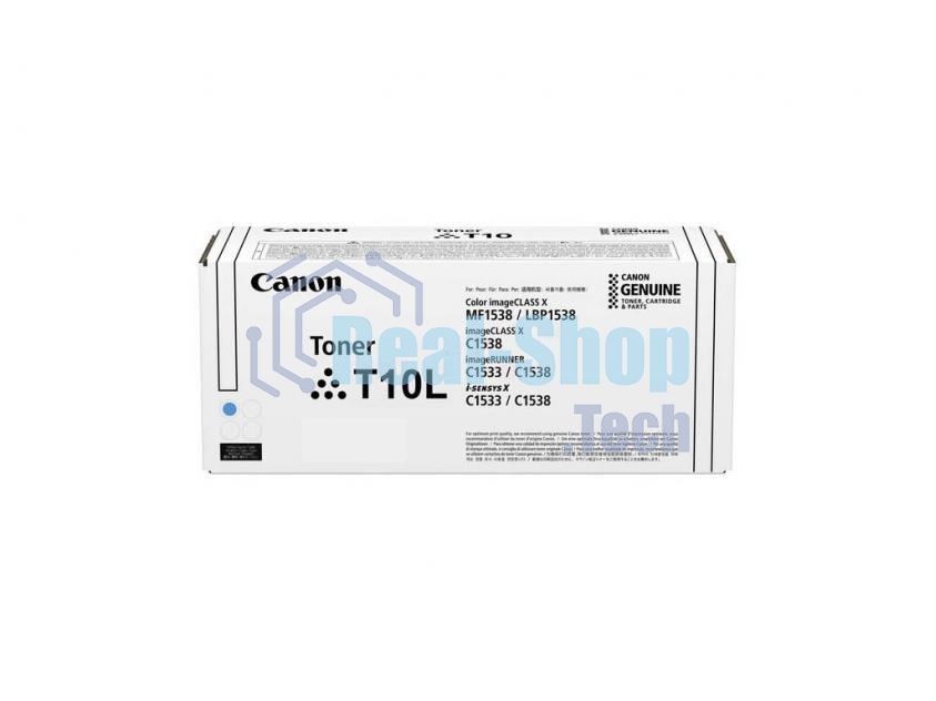 Картридж лазерный Canon Toner T10L Cyan голубой (5 000 стр.) для Canon imageRUNNER C1533iF; C1538iF