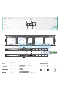 Кронштейн ONKRON UT4 для телевизора 55