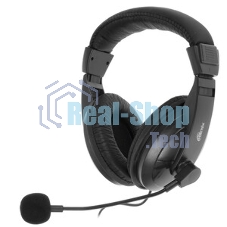 Гарнитура Ritmix RH-540M чёрный, проводная, USB