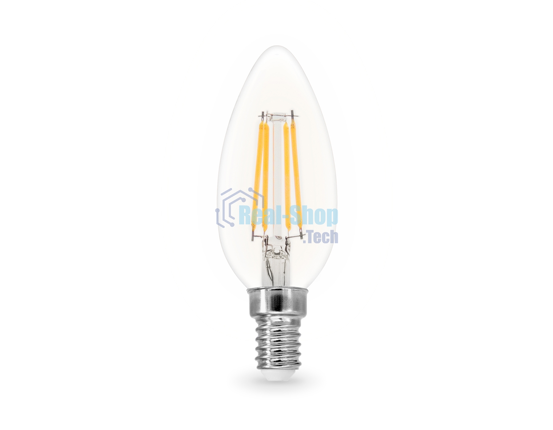 Лампа светодиодная 351514 Filament LED C35 15W E14 4000K 220-240V
