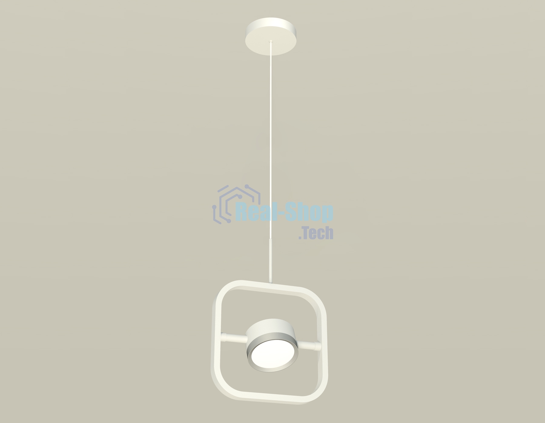 Светильник Ambrella light XB9118101 SWH/MCH белый песок/хром матовый GX53 (C9118, N8121)