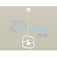 Светильник Ambrella light XB9118101 SWH/MCH белый песок/хром матовый GX53 (C9118, N8121)
