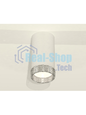 Светильник Ambrella Light XS8161010 SWH/CL белый песок/прозрачный GX53 (C8161, N8480)
