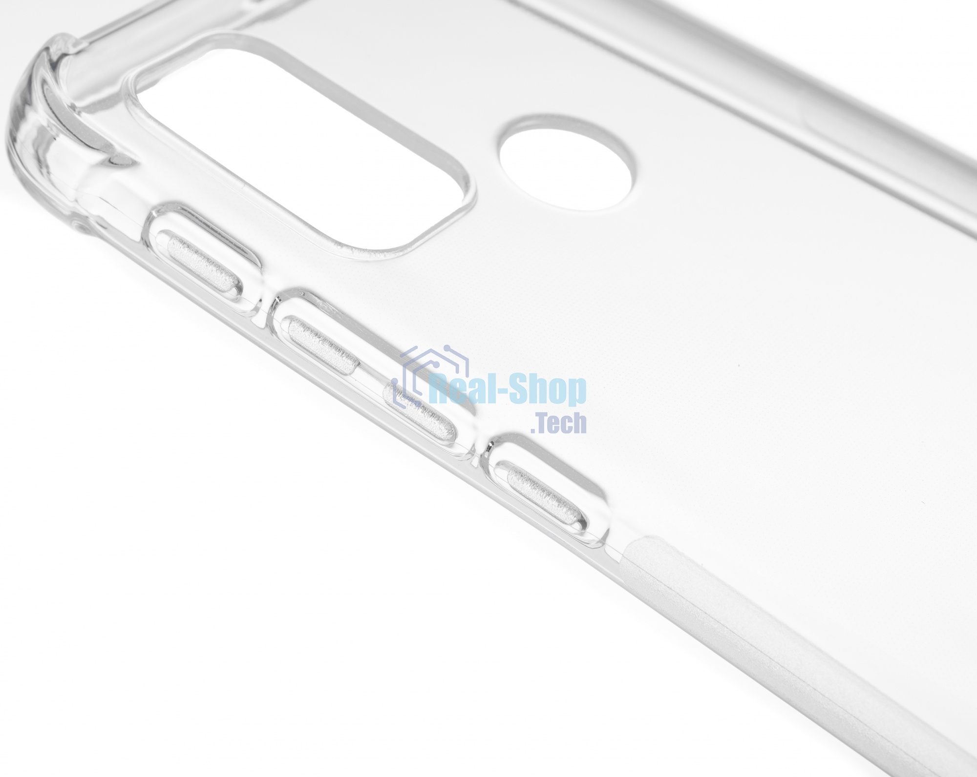 Чехол (клип-кейс) Brosco, для Motorola Moto G20, прозрачный moto-g20-hard-tpu-transparent