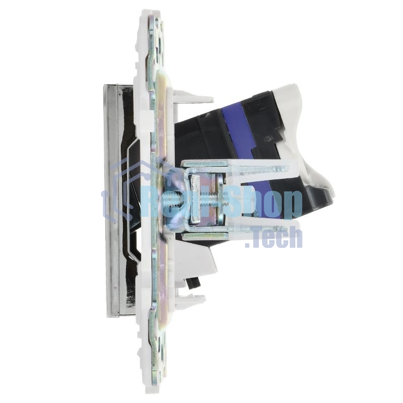 SKANDY Розетка компьютерная RJ45 кат.6 SK-K02N никель | SK-K10-2-K50 | IEK