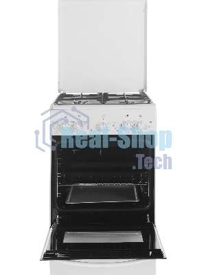 Плита газовая Gefest ПГ 5100-02 0309 белый, конфорок 4 шт, духовка 52 л, 50 см x 85 см x 58.5 см