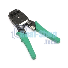 Инструмент HT- 2007 Exegate для обжима RJ-45, RJ-11/12, с инструментом. для зачистки в комплекте