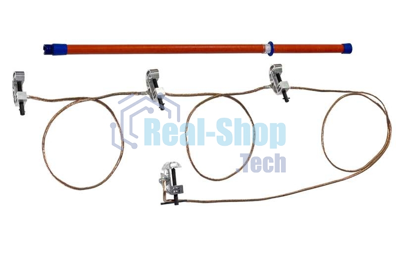 Заземление переносное ЗПП-15 Д для распред. устр. до 15 кВ 25 кв.мм Диэлектрик Д157665