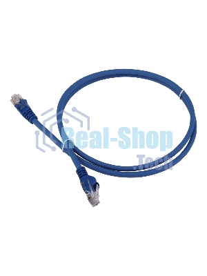 Патч-корд LANMASTER LSZH UTP cat.5e, 7.0 м, синий