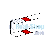 Накладка на стык профиля на защелках, для кабель-канала 105х50мм Legrand 010696