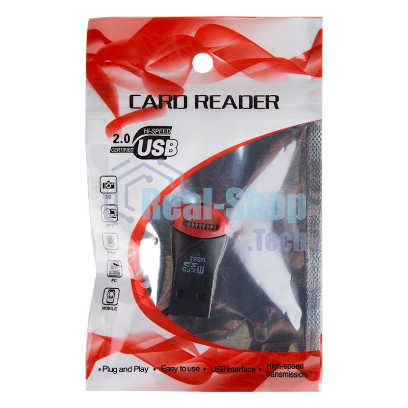 Кард-ридер USB Rexant для microSD/microSDHC