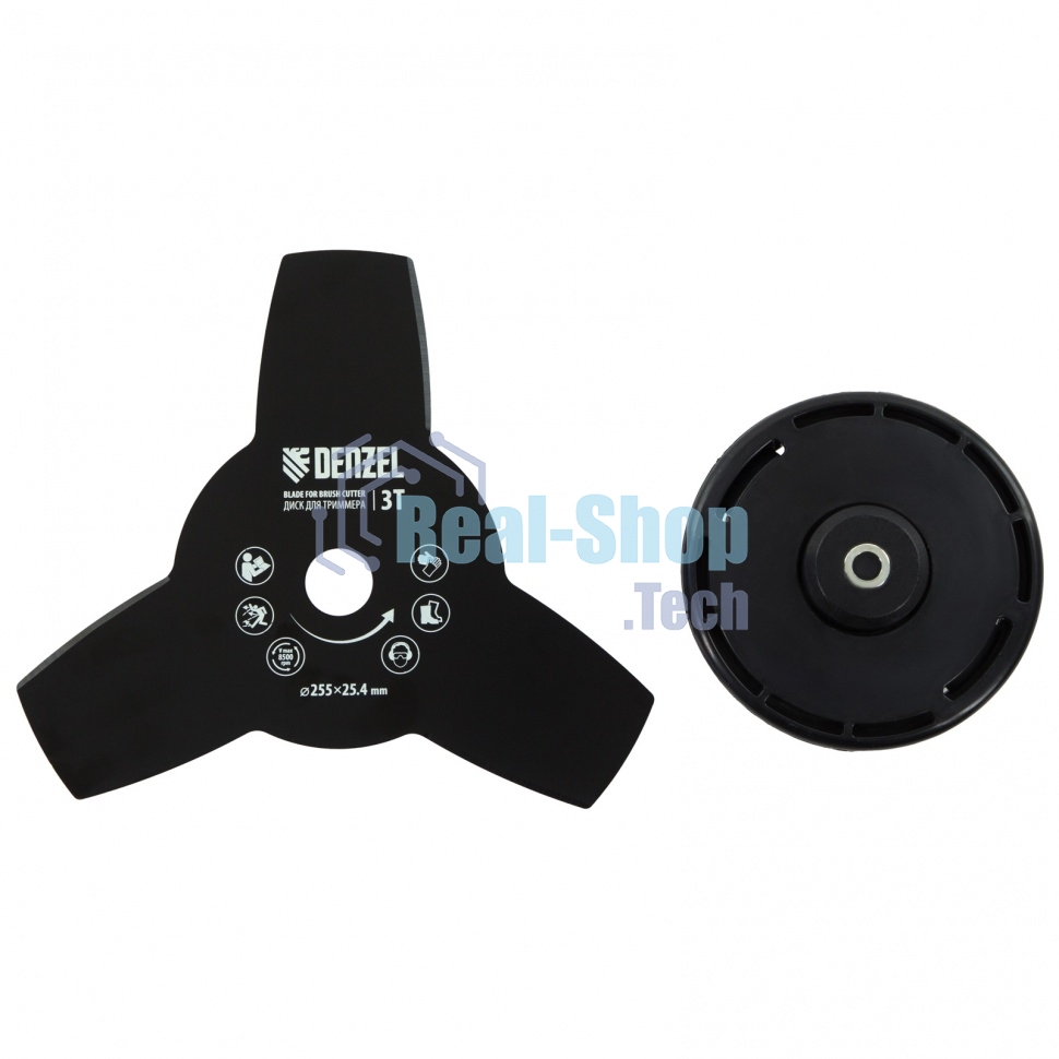 Триммер бензиновый Denzel DR-33S, 33 см3, разъемная штанга, состоит из 2 частей