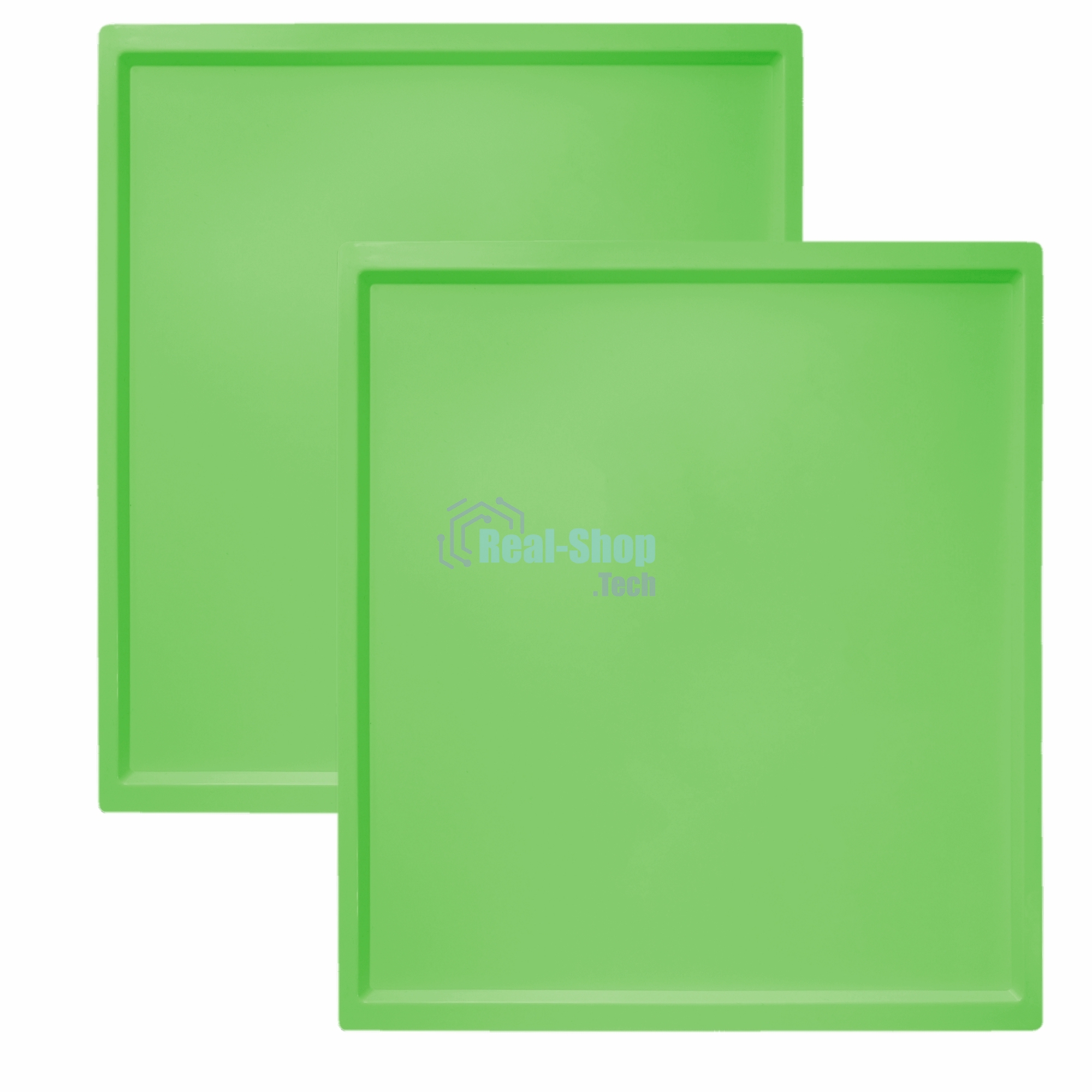Поддон для пастилы Pullman PL-010203-2 зеленый 2шт универс. прямоугольный р-р 327х288х6,6мм