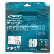 Пильный диск по дереву Gross ф185 х 20 мм, 24 зуба + кольцо 20/16мм