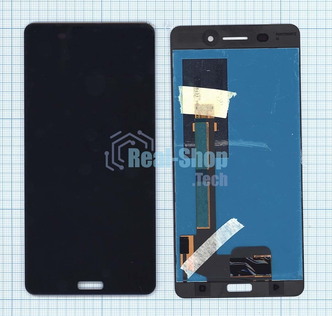 Дисплей для Nokia 6 черный