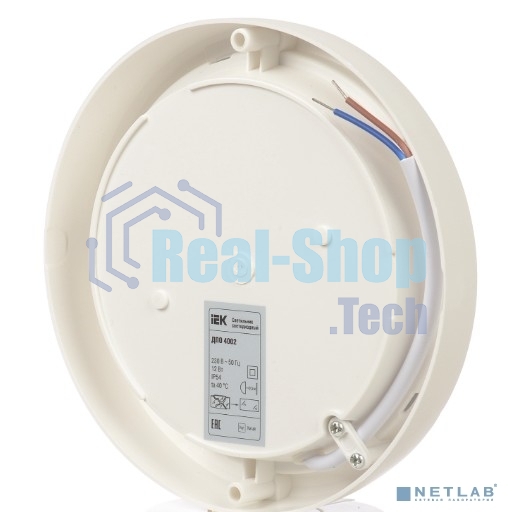 Светильник IEK LDPO0-4007-15-6500-K01 LED ДПО 4007 15Вт IP54 6500K круг белый