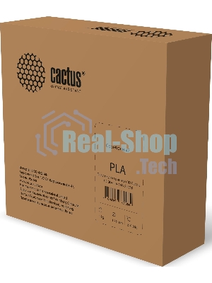 Пластик для принтера 3D Cactus CS-3D-PLA-1KG-SILVER PLA d1.75мм 1кг 1цв.