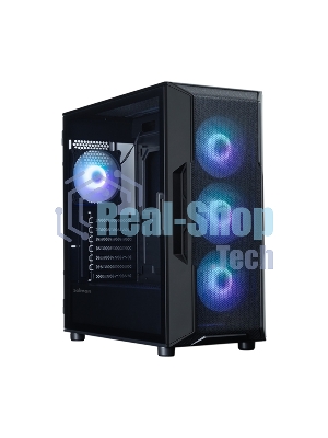 Компьютерный корпус ZALMAN MidiTower I3 NEO ARGb V2 black (ATX, без БП, 2xUSB3.0, 4x120мм ARGb) (Zalman i3 NEO ARGb V2 Black)