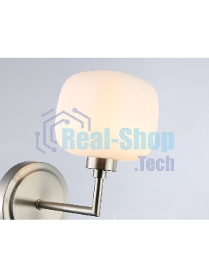Настенный светильник Ambrella light LH53007 SN/FR сатин никель/белый матовый G9 max 40W 195*120*230