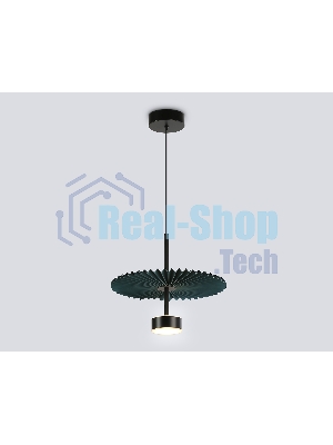 Светильник Ambrella light LH72605 BK/DB черный/синий 6W 3000K D300*260-1770