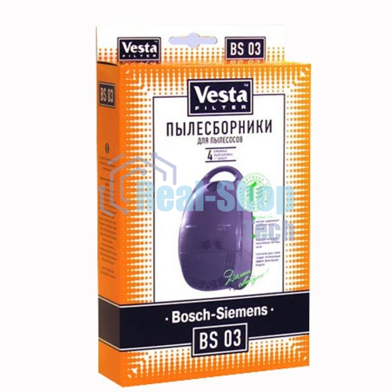 Комплект пылесборников Vesta BS 03 Bosch