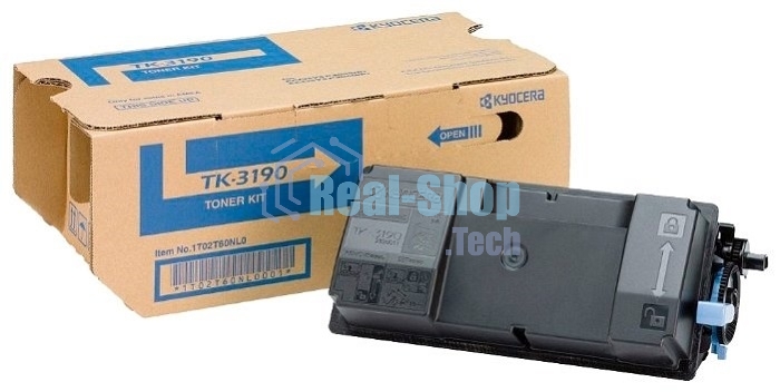 Картридж лазерный Kyocera TK-3190 (1T02T60NL0/1T02T60NL1) черный для P3055dn/P3060dn 25000 стр.