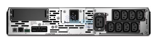 Источник бесперебойного питания APC Smart-UPS X SMX2200RMHV2U 1980Вт 2200ВА черный