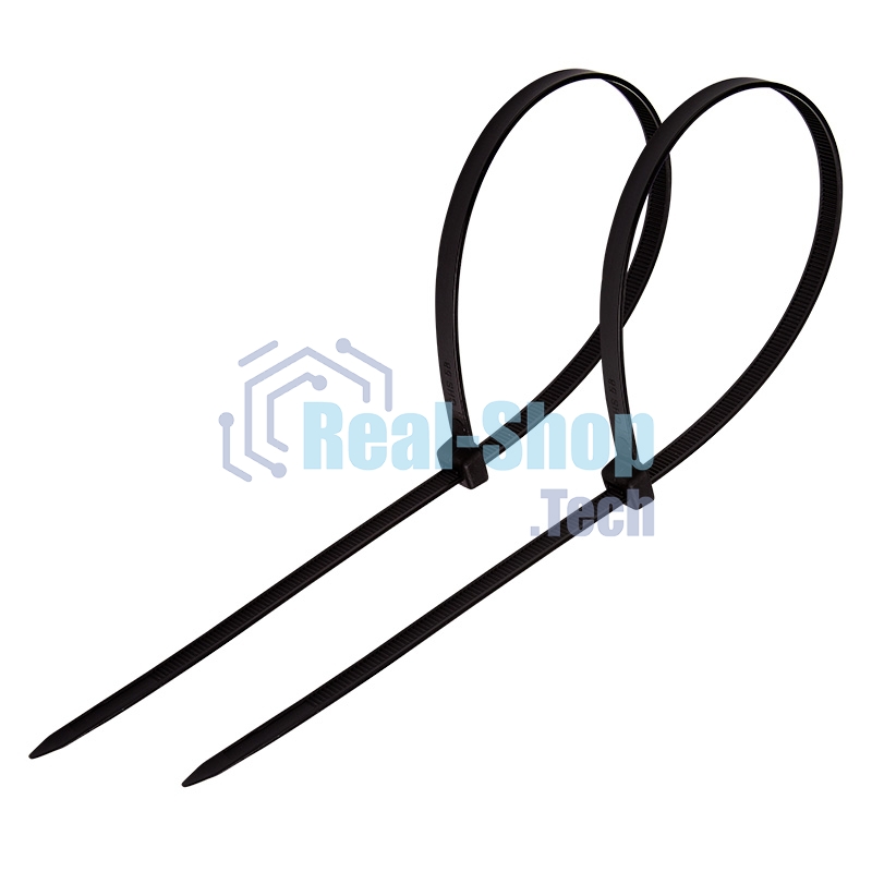 Хомут-стяжка кабельная нейлоновая PROconnect 200 x3,6 мм, черная, упаковка 100 шт.