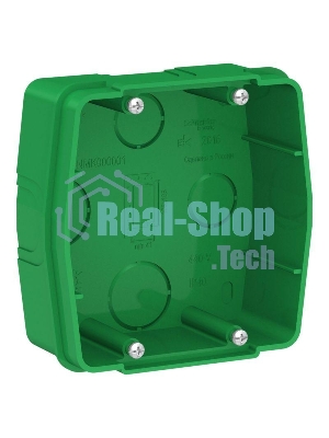 Коробка монтажная СП BLANCA для силовых розеток зел. SchE BLNMK000001