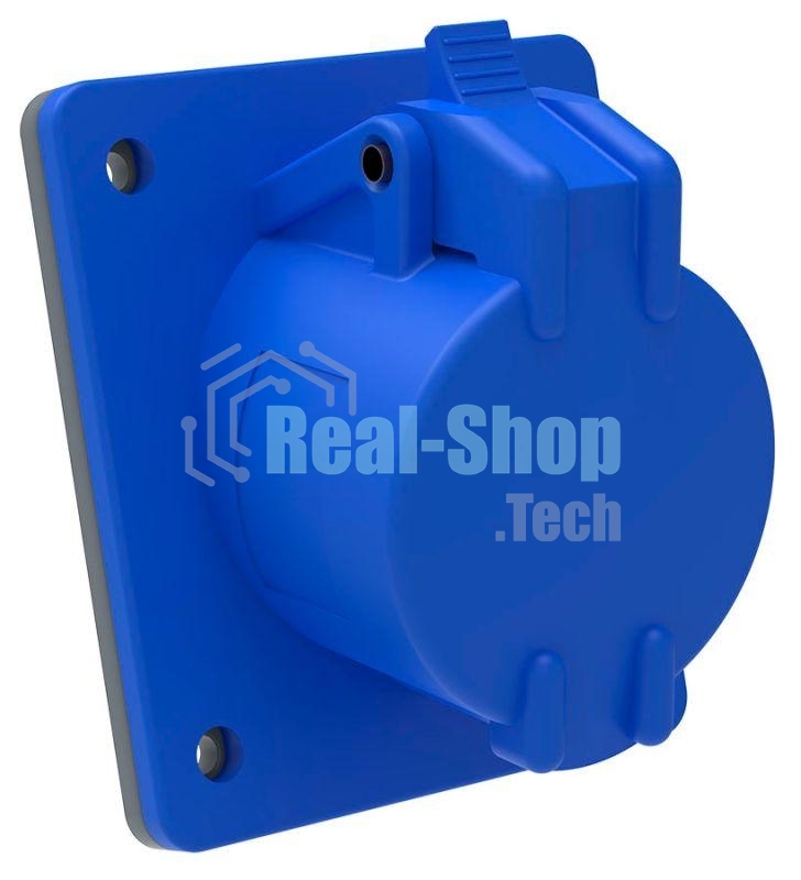 Розетка СП Magnum 16А 220В 2P+PE ССИ-413 IP44 ИЭК PSN41-016-3