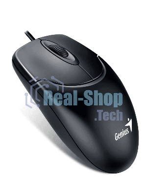 Мышь проводная Genius NetScroll 120 V2 черный, 1000 dpi, USB, кнопки - 3