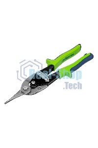 Ножницы по металлу Сибртех, 250 мм, прямой рез, сталь С55,двухкомпонентные рукоятки