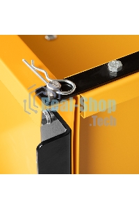 Прицеп для мотоблока Denzel TT-500, оцинк., груз. 500 кг, рег. сцепка, колеса 4.00-10, в упаковке