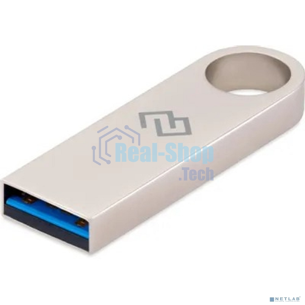 Флешка USB Digma DRIVE3 (DGFUL032A30SR), 32Gb, USB 3.0, R/W 70/30, серебристый