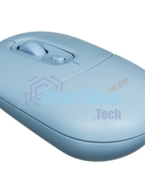 Мышь беспроводная Acer OMR301 синий, 1600 dpi, радиоканал, Bluetooth, USB, кнопки - 4