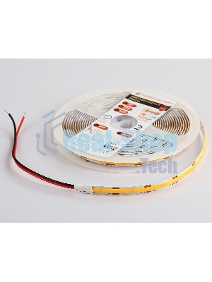 Светодиодная лента Ambrella light GS2601 COB 320Led/ 10W m/ 12V IP20 3000K/ 5000*8*1.54mm (2 конт.)