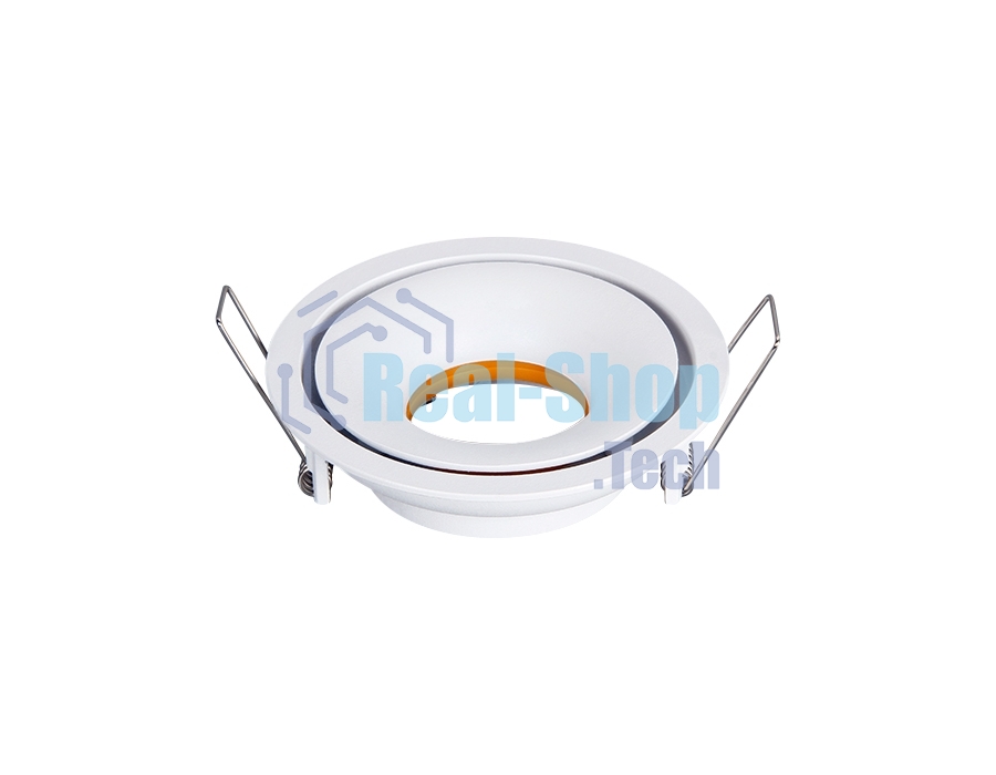 Светильник Ambrella light TN120 WH/S белый/песок GU5.3 D100*30
