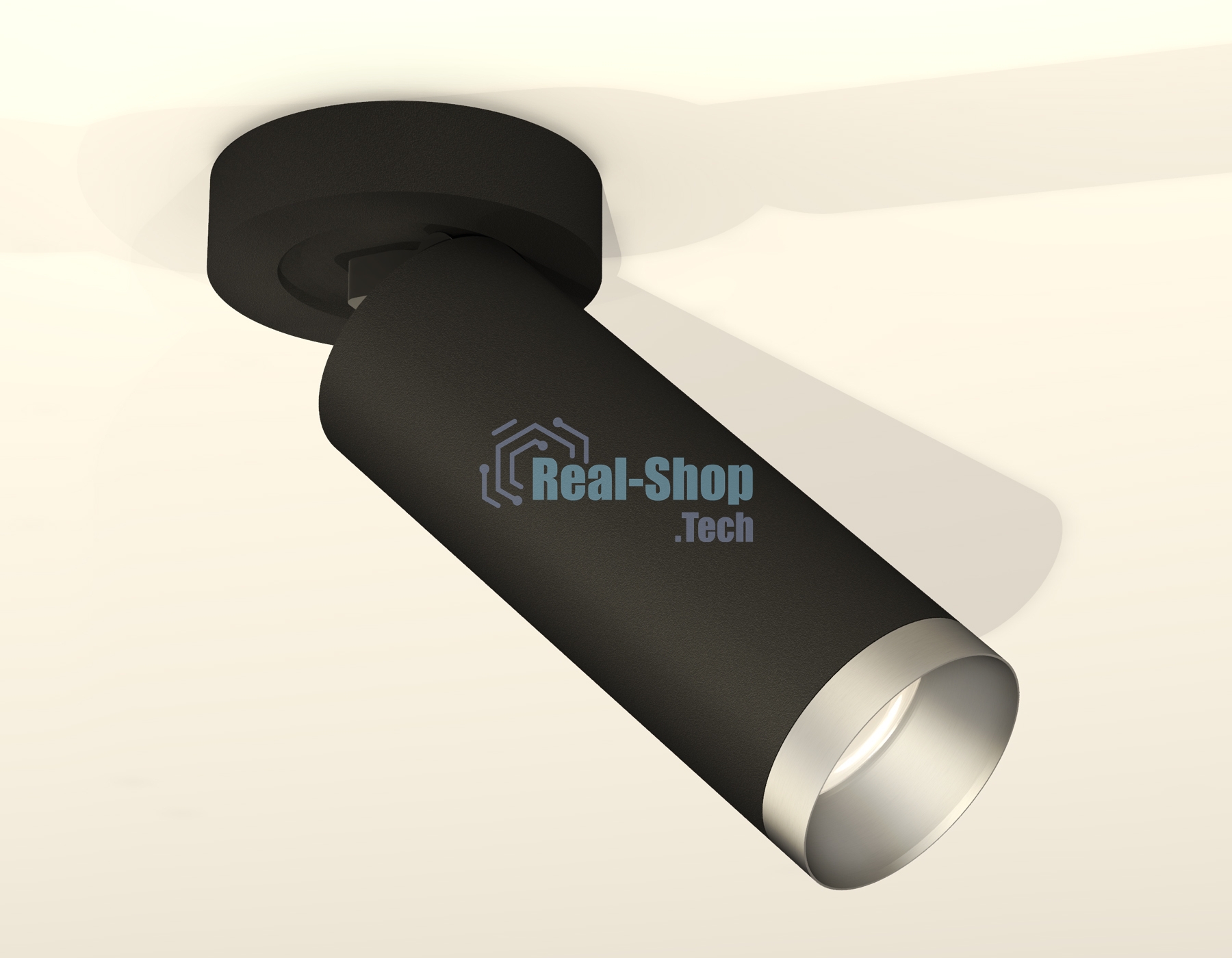 Светильник Ambrella Light XM6343203 SBK/MCH черный песок/хром матовый MR16 GU5.3 (A2229, C6343, N6133)
