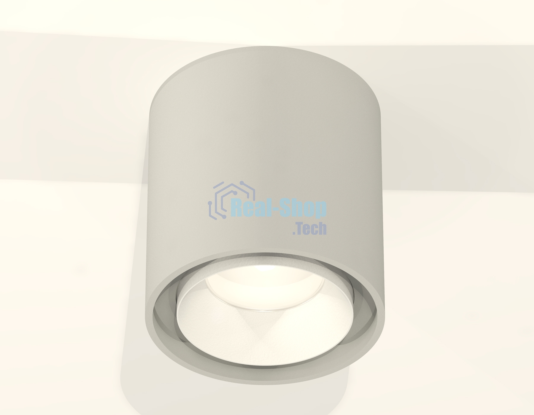 Светильник Ambrella Light XS7724001 SGR/SWH серый песок/белый песок MR16 GU5.3 (C7724, N7030)