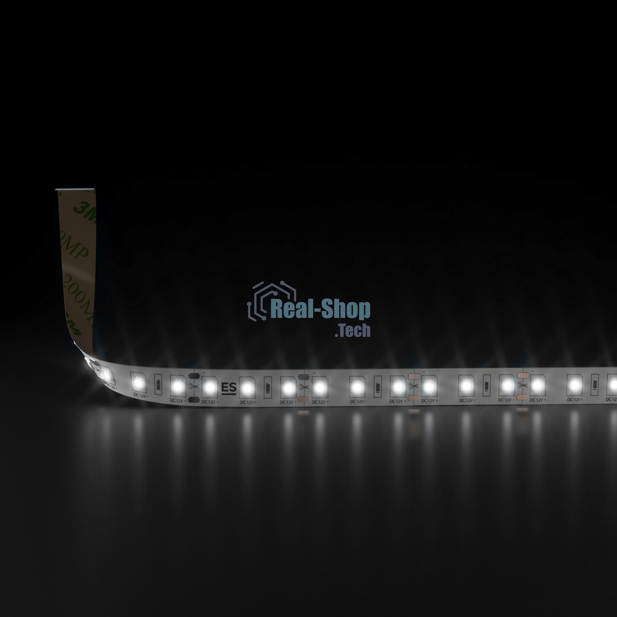 Лента светодиодная 5050 24V 60Led 14,4W IP20 / 60Led 14,4W IP20 4200K дневной белый