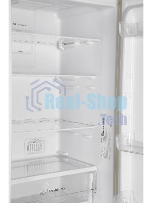 Холодильник Indesit ITR 4180 E бежевый двухкамерный 220/78л морозилка снизу