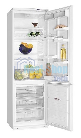 Холодильник Atlant ХМ-6024-080 серебристый двухкамерный 246/101л морозилка снизу