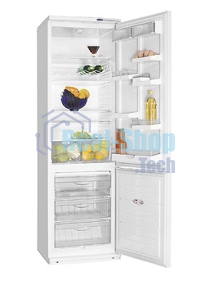 Холодильник Atlant ХМ-6024-080 серебристый двухкамерный 246/101л морозилка снизу