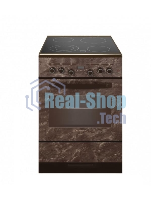 Плита электрическая Gefest ЭП Н Д 6560-03 0054 коричневый, конфорок 4 шт, духовка 55 л, 60 см x 85 см x 60 см
