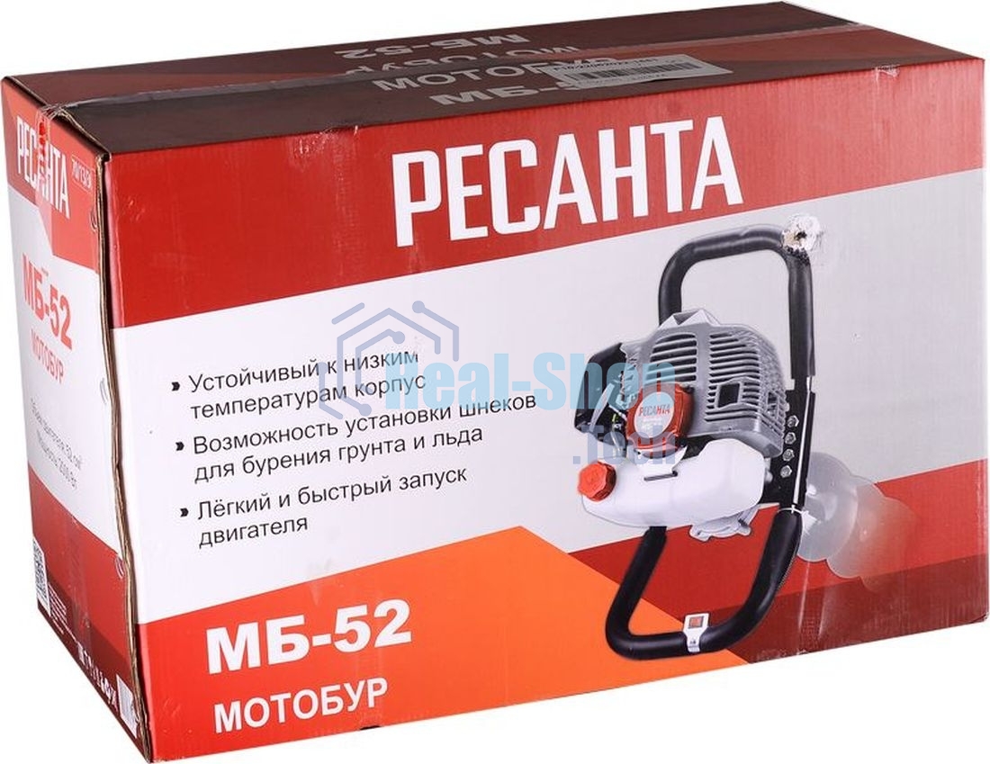 Мотобур МБ-52 Ресанта